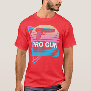 Camiseta Pro Gun Retro