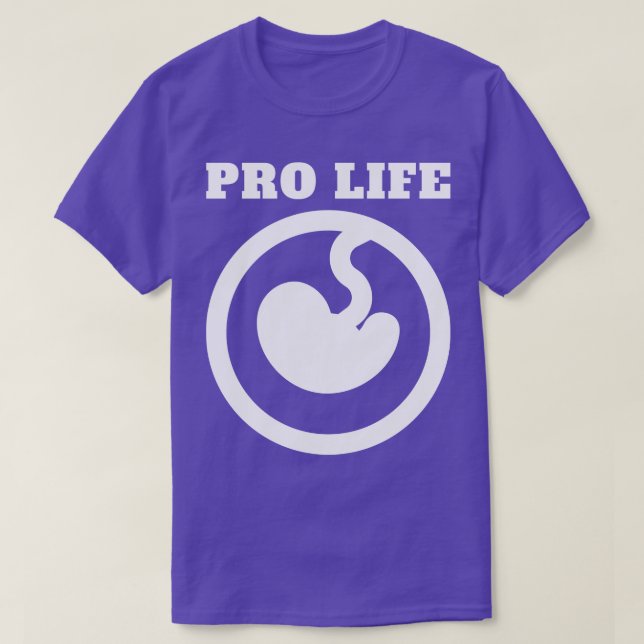 Camiseta Pro Life 6 (Diseño del anverso)