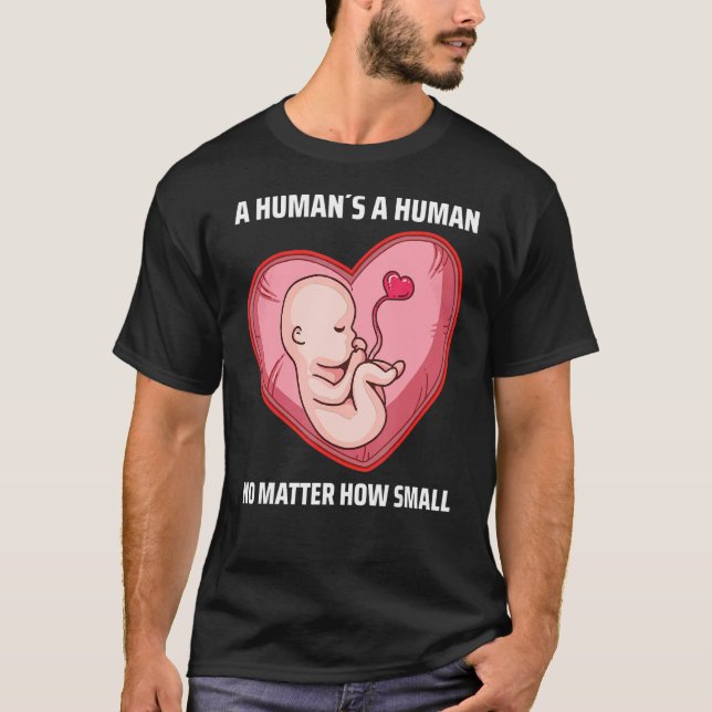 Camiseta Pro Life Anti Aborto Elija Vida 5 (Anverso)