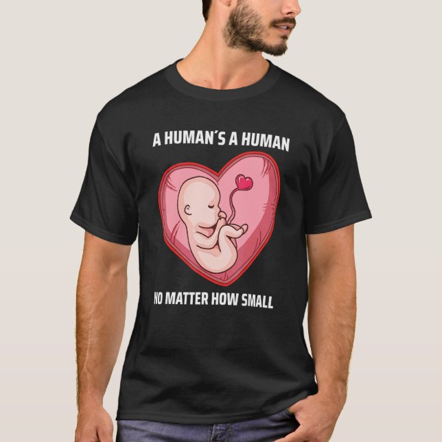 Camiseta Pro Life Anti Aborto Elija Vida 5 (Anverso)