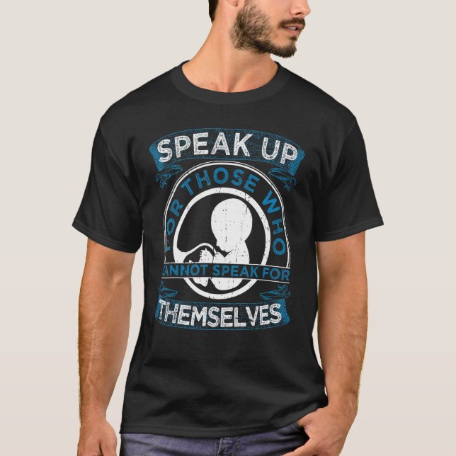 Camiseta Pro Life Unborn Anti Aborto 3 (Anverso)