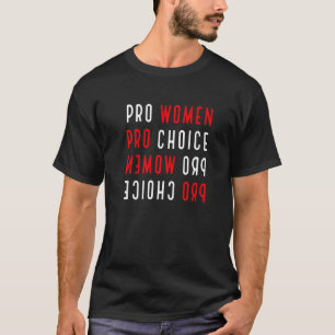 Camiseta Pro Mujeres Pro Elección Feminista No Uterus No Op