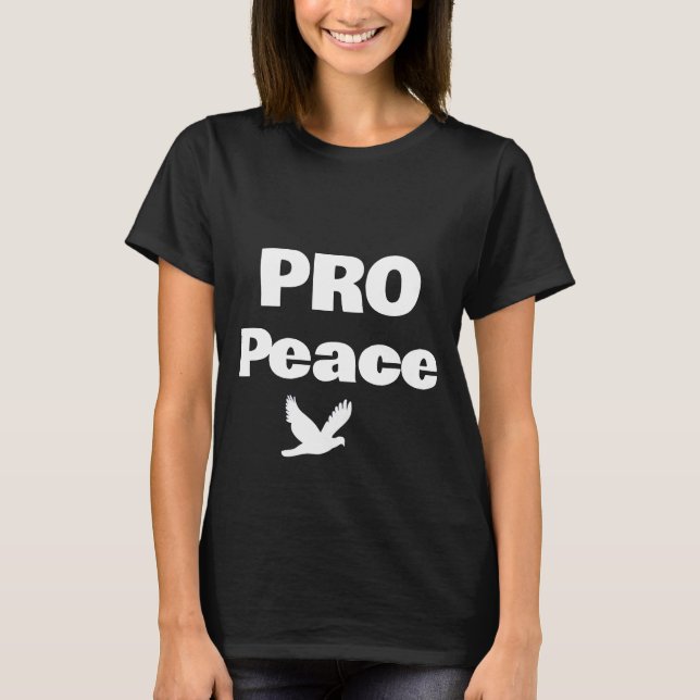 Camiseta pro paz (Anverso)