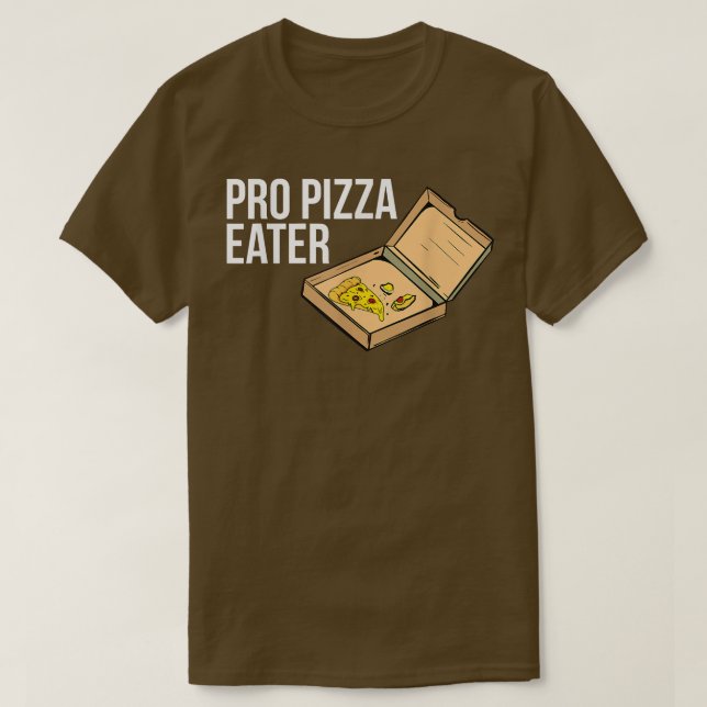 Camiseta Pro Pizza Eater4787 (Diseño del anverso)