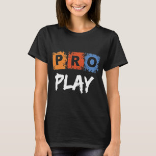 Camiseta Pro Play Gamer Deporta Diseño De Juegos Competitiv
