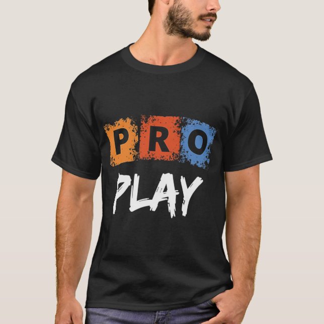 Camiseta Pro Play Gamer Deporta Diseño De Juegos Competitiv (Anverso)