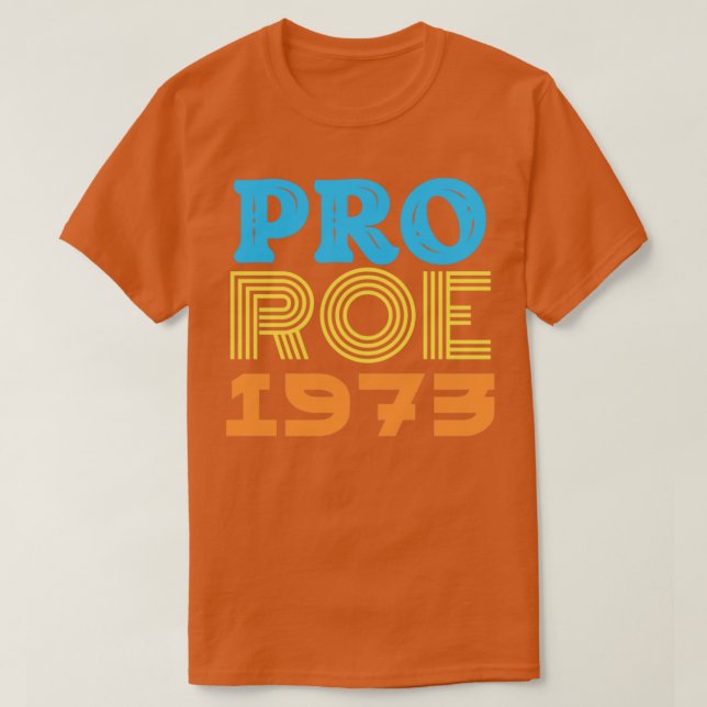 Camiseta Pro roe 19739 (Diseño del anverso)