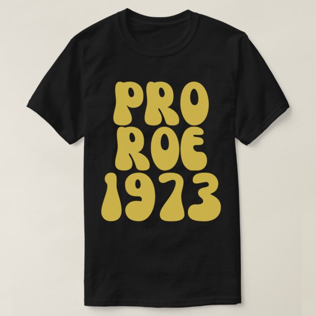Camiseta pro roe 8 (Diseño del anverso)