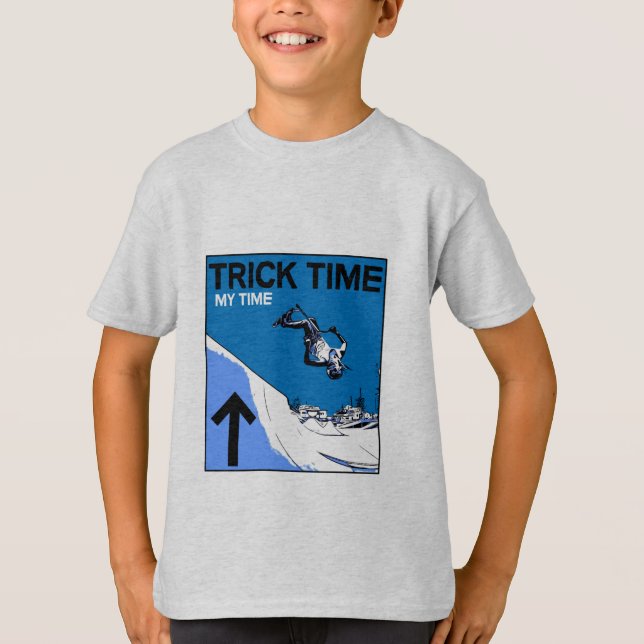 Camiseta Pro Scooter Free Rider Tricks (Anverso)