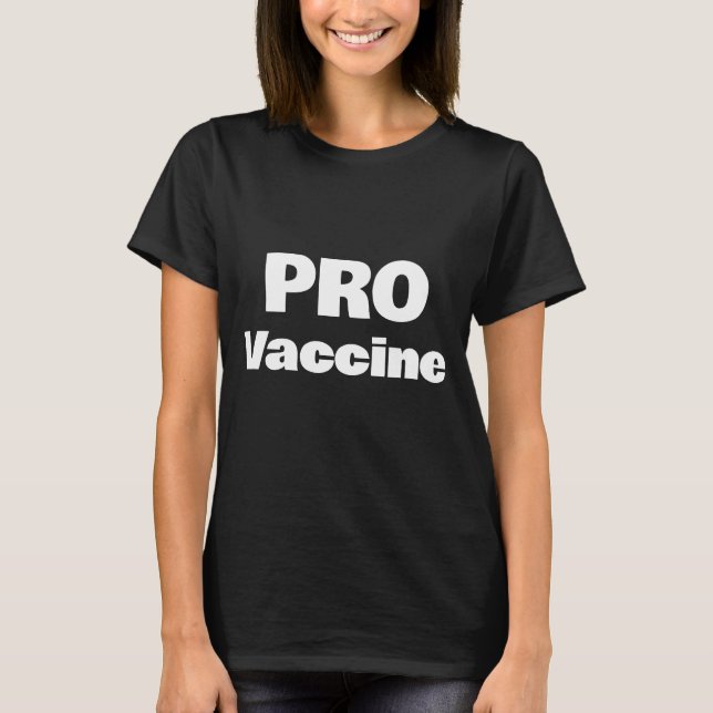 Camiseta Pro Vaccine (Anverso)