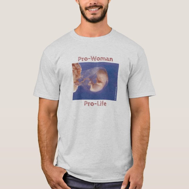 Camiseta Pro-vida de la mujer (Anverso)