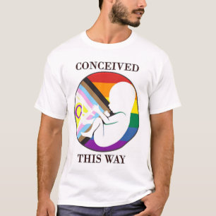 Camiseta pro vida de LGBTQIA+