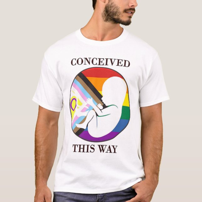 Camiseta pro vida de LGBTQIA+ (Anverso)