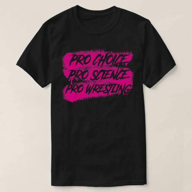 Camiseta Pro Wrestling 1 (Diseño del anverso)