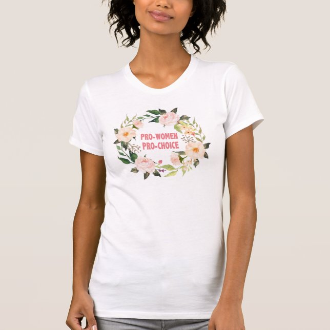 camiseta proabortista de las Favorable-mujeres (Anverso)