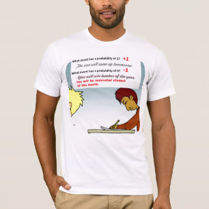 Camiseta Probabilidad masculina