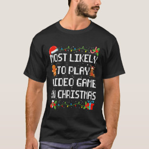 Camiseta Probable Que Juegue A La Familia De Videojuegos Qu