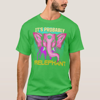 Camiseta Probablemente Elefante Irrelevante Tercer Ojo Safa