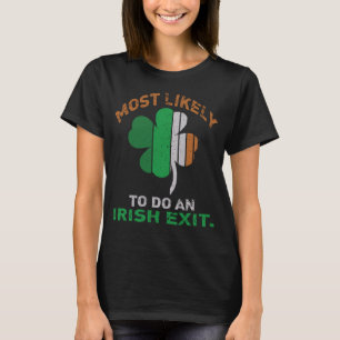 Camiseta Probablemente Hagan Una Salida Irlandesa St Patric