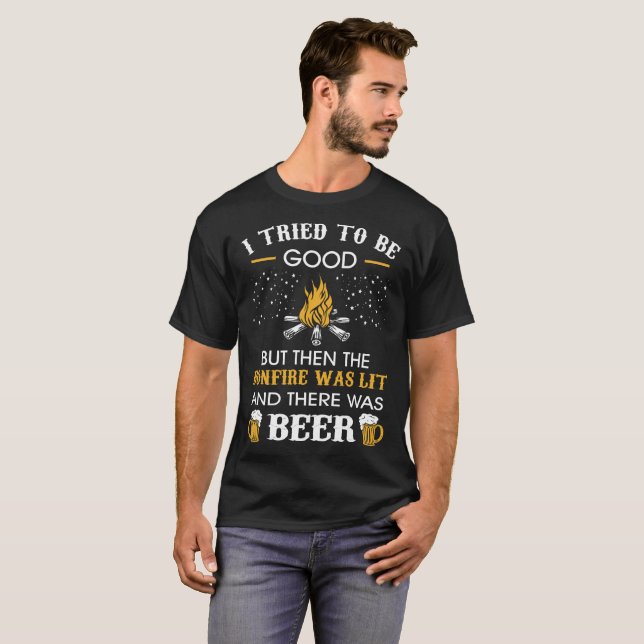 Camiseta Probado sea bueno pero por otra parte la hoguera (Anverso completo)