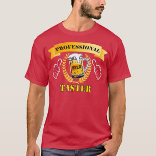 Camiseta Probador De Cervezas Y Bebedor