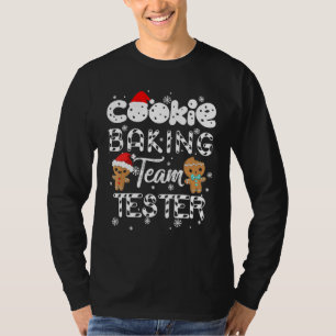 Camiseta Probador de equipo de horneado de galletas de jeng