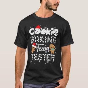 Camiseta Probador de equipo de horneado de galletas de jeng