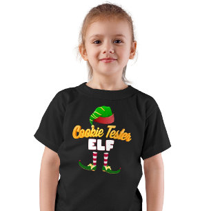 Camiseta Probador de galletas 3D Elfo Familia Combinación
