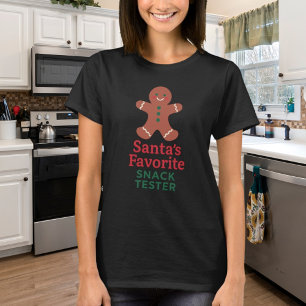 Camiseta probador de snacks divertidos para la fiesta de Na