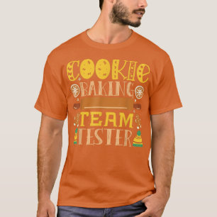 Camiseta Probador del equipo de horneado de galletas 1143
