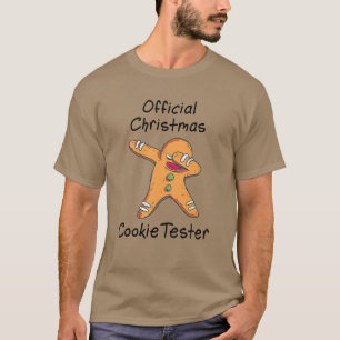 Camiseta Probador oficial de galletas de Navidad