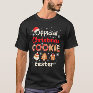 Camiseta Probador Oficial de Galletas de Navidad Rey de la