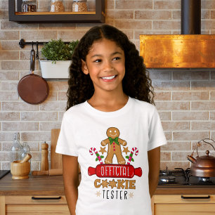 Camiseta Probador Oficial de Galletas Navidad