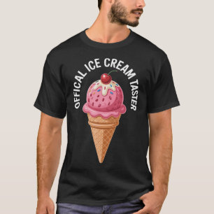 Camiseta Probador Oficial de Helados de Vacaciones de Veran