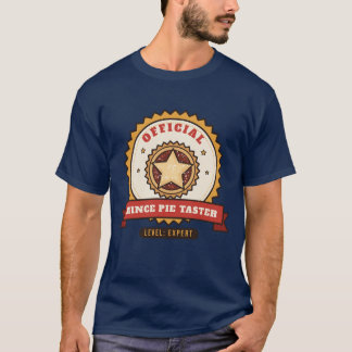Camiseta Probador Oficial de Pastel de Mince, Nivel: Expert