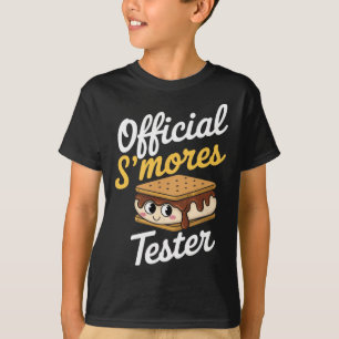 Camiseta Probador Oficial de S'mores de Camping S'mores Kaw