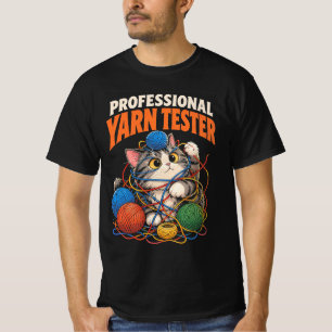 Camiseta Probador Profesional de Hilos Funny Tejedora de Ga