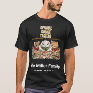Camiseta Probadores de Galletas Oficiales Personalizados Tr