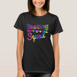 Camiseta Probar el día de prueba del tinte de la brida del