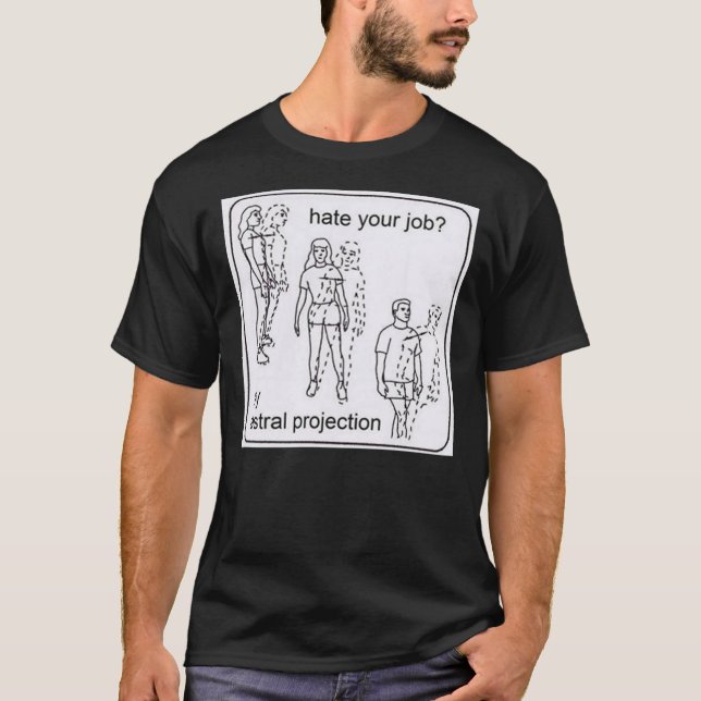 Camiseta Probar la proyección Astral (Anverso)