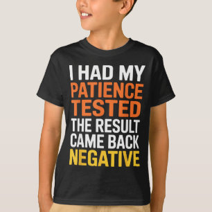 Camiseta Probé Mi Paciencia Dicho Sarcástico Divertido