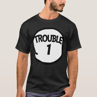 Camiseta Problema 1 t Funnyrouble Un Grupo de Coincidencia