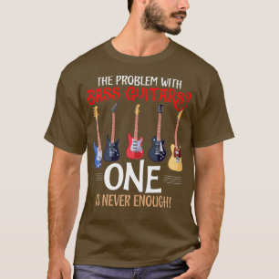Camiseta Problema con los guitarras burdos del guitarista b