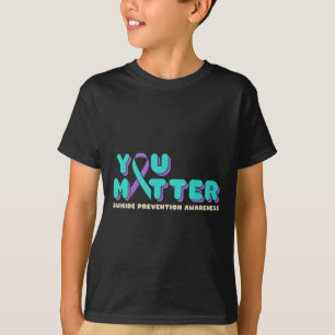 Camiseta Problema Concienciación sobre la prevención del su