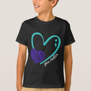 Camiseta Problema Concienciación sobre la prevención del su