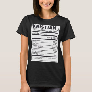 Camiseta Problema de información sobre nutrición en Kristia