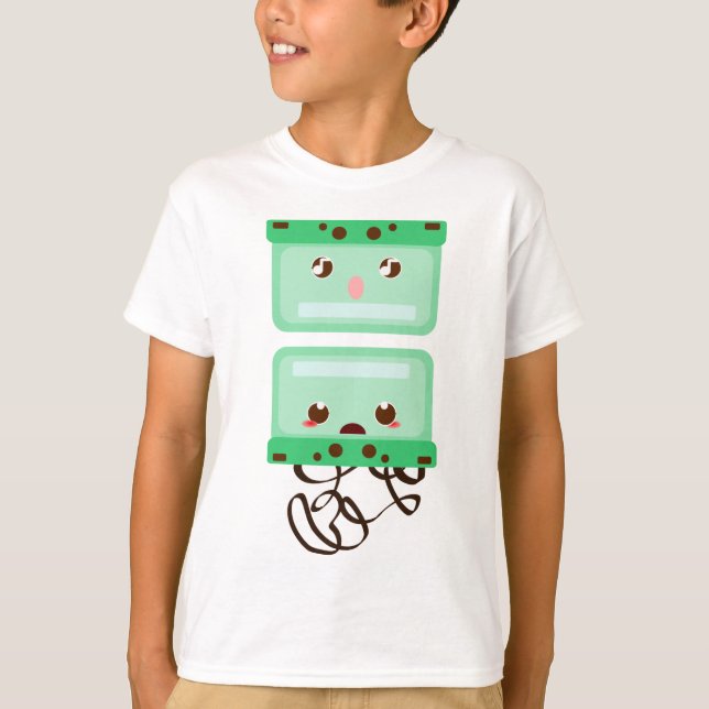 Camiseta problema de los casetes (Anverso)