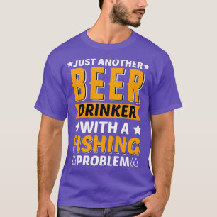 Camiseta Problema de pesca con beer de cerveza