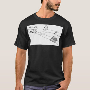 Camiseta Problema del tranvía 1