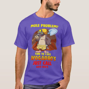 Camiseta Problema mole Química Avogadro's Number Mole Day